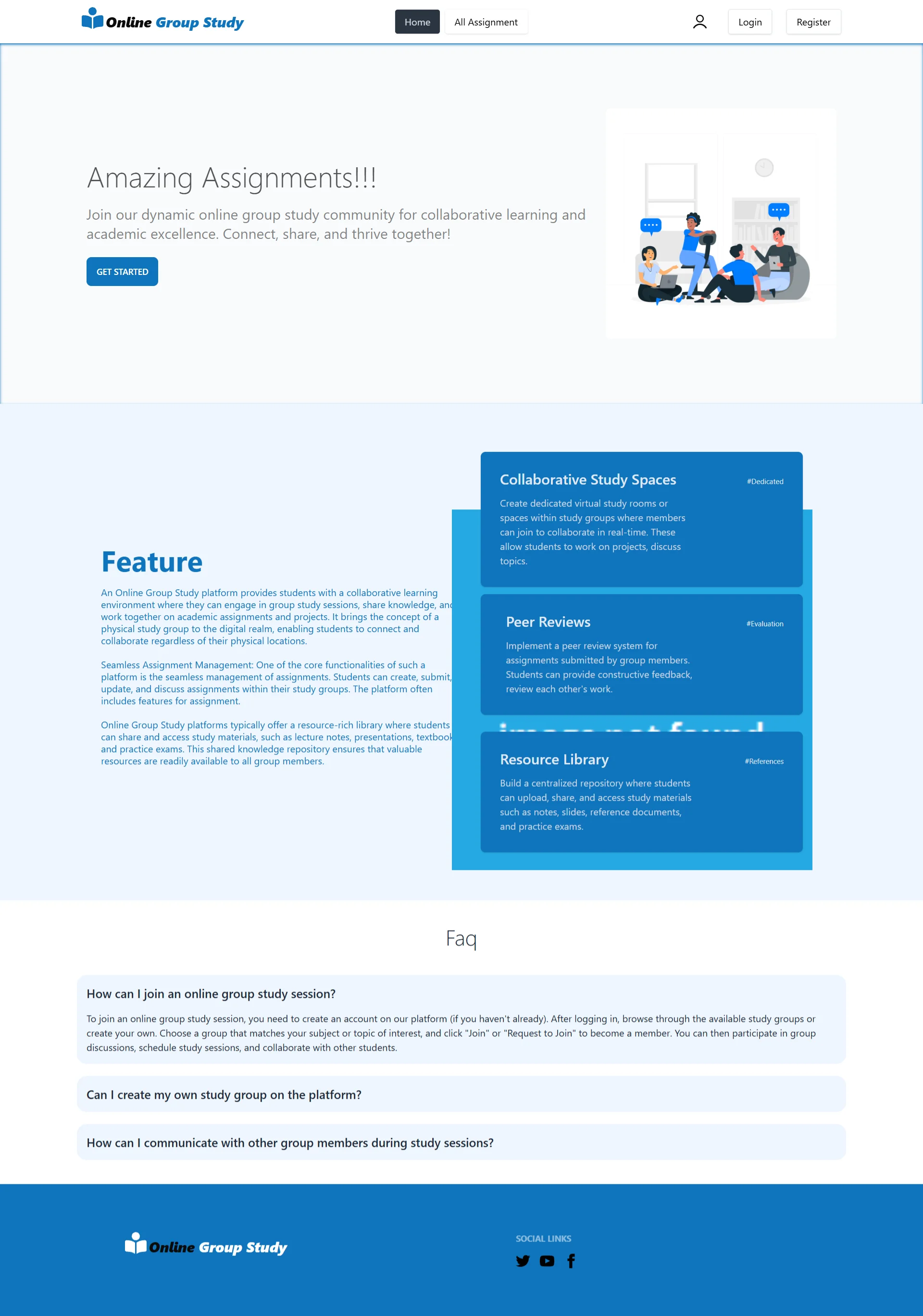Online Group Study